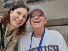 Bob Arndt and Tori Penske - Roger Penske's daughter