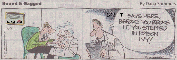 Bob's boo boo